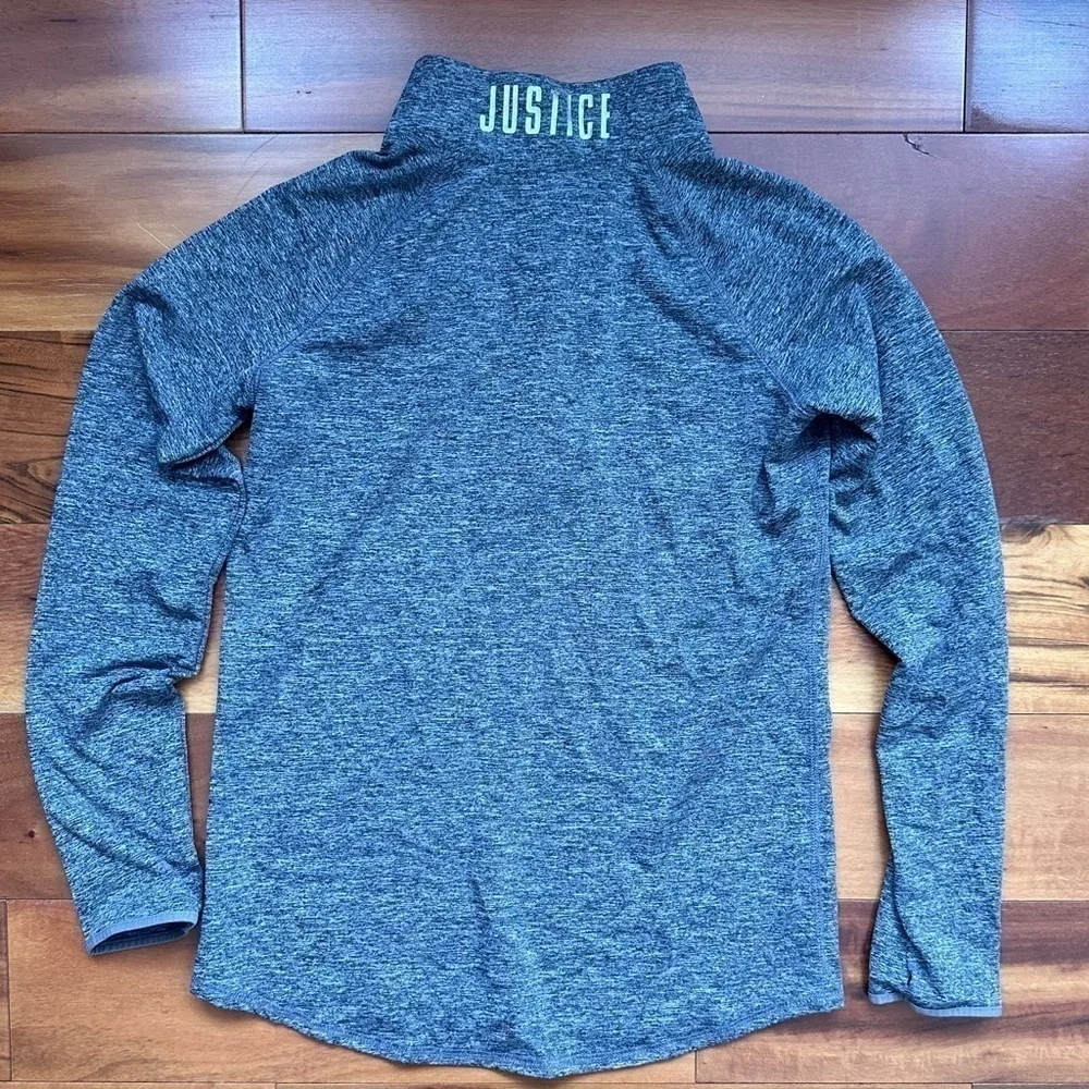 Justice 1/4 Zip-Up Shirt